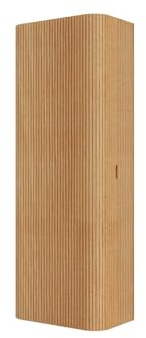 Vente-unique - Badschrank Bulmas Holz Naturfarben Hell 40 cmx24 cm | Natürlicher Holzcharme dank Furnier | Soft-Close-Schließmechanismus
