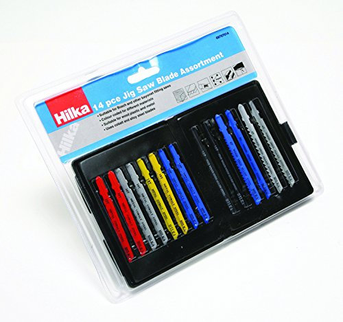 Hilka 69707014 Assortiment de lames de scie sauteuse