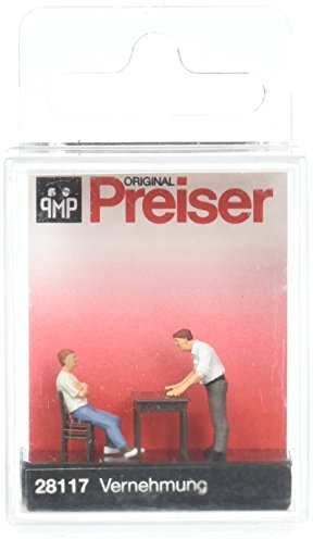 Under Interrogation - PREISER HO Scale Model Train Figures 28117 by Preiser