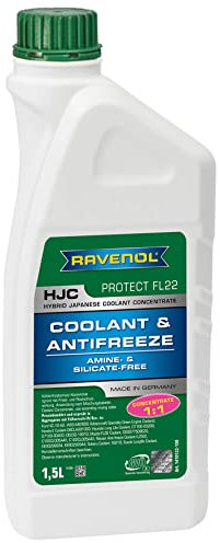 RAVENOL Antigelo Giapponese P OCT verde Concentrato 1,5 L verde