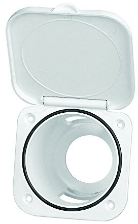 Cofanetto bianco per doccetta 75x75 mm - NUOVA RADE