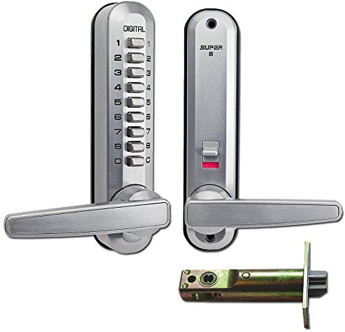 LOCKEY Super 8 Digital Lock - SC - Supplied With Latch