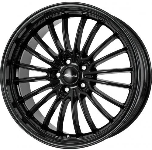Brock B24GP schwarz lackiert 8,5x19 ET40 5.00x115.00 Hub Hole 70.20 mm - Alu felgen