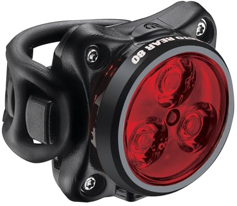 LEZYNE Zecto Drive Eclairage vélo/VTT arrière USB Mixte Adulte, Noir, Taille Unique