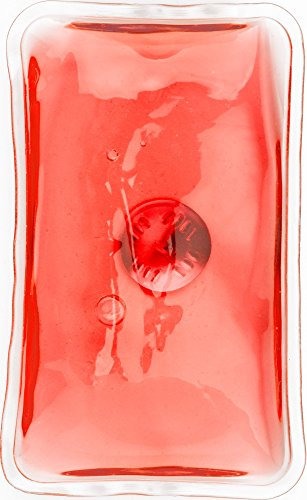 Taschenwärmer nach ISO 13485 Handwärmer Heat Pads Fingerwärmer Wiederverwendbare Gel - Pads Thermopads in vielen Ausführungen und Mengen von notrash2003® (Rot - 1 Stück)