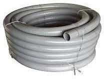 well2wellness® PVC Flexschlauch 63mm / PVC Klebeschlauch 63mm für Pool und Teich | 5m Rolle | Flexibel Teilbar | Robust | Vielseitig Einsetzbar | Formstabil