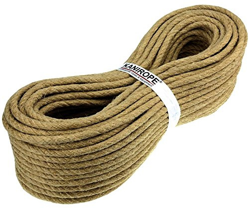 Kanirope® Juteseil J-TWIST 10mm 20m 3-litzig gedreht