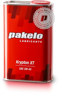Pakelo 1 Liter Motoröl, Motorenöl 5w-40, Schmiermittelöl für Auto synthetisch Krypton XT