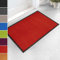 Schmutzfangmatte Joy | Use & Wash | Perfekter Schutz vor Schmutz und Feuchtigkeit | 7 kräftige Farben (60 x 180 cm, Rot)