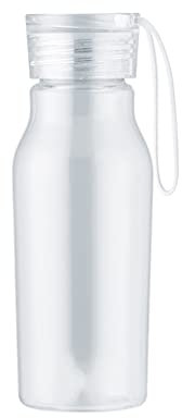 QHLOM Large-capacity Sports Bottle With Leak-proof Flip Top Cover Tritan BPA-free Reusable Plastic Water bottle (Color : White, Size : 350ml)