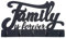 Stileitaliano Appendichiavi da muro nero Family is Forever portachiavi appendino home porta ingresso cucina garage lavoro macchina veicoli organizza le chiavi di casa arredamento vintage