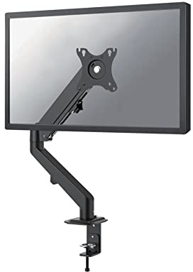 Neomounts Tuikku Mini - Frosted Black Tabletop Mount for Monitor, Tablet