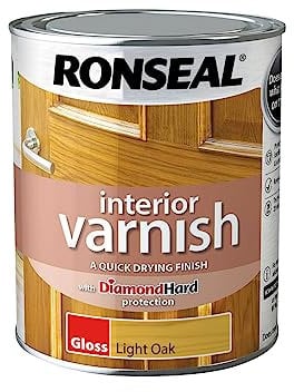 RONSEAL Interior Varnish Light Oak Gloss 750ML