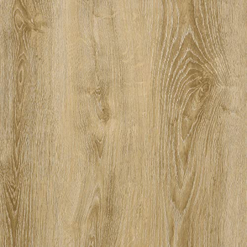 CRE8TIVE Papel Pintado Madera Marrón Claro Papel Pintado Pared 60cm x 300cm Vinilo Adhesivo Madera Autoadhesivo Vinilo Adhesivo Dormitorio Impermeable Vinilo Encimera Cocina Baño Armario
