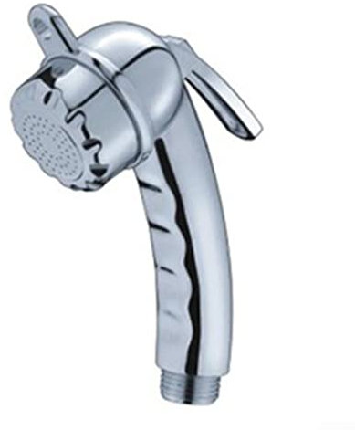 LVYXON Ersatz-Duschkopf, 1,27 cm, verchromter Duschkopf mit Start-/Stopp-Taste, passend für die meisten Duschschläuche, Boote, Camping, Wohnmobil-Duschen