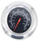 INF Analoges BBQ Grill-Thermometer Koch-Thermometer, zum Nachrüsten für BBQ Smoker Grill Töpfe Bräter Räucher-Ofen, Ø 6 cm, 50°C - 500 °C