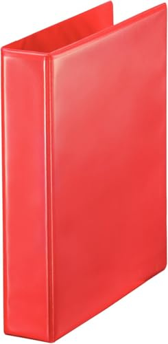 Esselte Essentials Presentation Binder, 5 Pack, PVC, A4, Red
