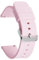 CABLEPELADO Bracelet de montre en silicone, bracelet de montre de sport, bracelet de montre universel, bracelet de montre en silicone, libération rapide, boucle en acier inoxydable, rose, 18 mm, Bande