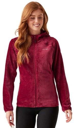 Regatta Womens Endra Full Zip Fleece Jacket Pile con Cerniera Intera, Rosso, 12 Donna