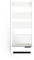 CREATE / Warm Towel Advance/Scaldasalviette Elettrico con radiatore e WiFi Bianco / 51,5x11x115,5 / Controllo Via App, Schermo LCD, 2 potenze, Tecnologia PTC, 1000W