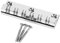 E-Gitarre, 12-saitiger Sattel-Saitenhalter, Metall, verchromte Sattelbrücke, Top-Load-E-Gitarre, fester Hardtail