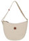 Bric's X COLLECTION MEZZALUNA S beige 270 BEIGE 33X26X9,5