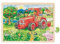 Goki 57655 - Einlegepuzzle - Traktor