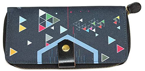 Superfreak® 70s Up große Geldbörse Zip around ° Fisch