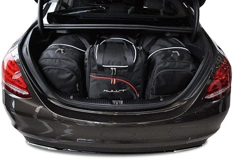 KJUST Reisetaschen 4 stk kompatibel mit MERCEDES-BENZ C LIMOUSINE W205 2013-2021