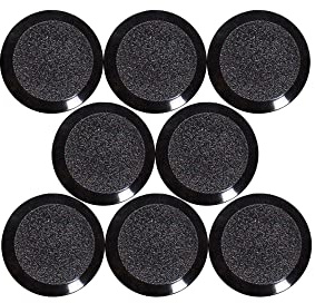 MAUL Magnete rund schwarz MAULpro 8er Set für Büro Tafel Planer | bruchsicheres Kunststoffgehäuse, dezentes Design, schneller Überblick an Whiteboard Tafel Planer, kompakte Form