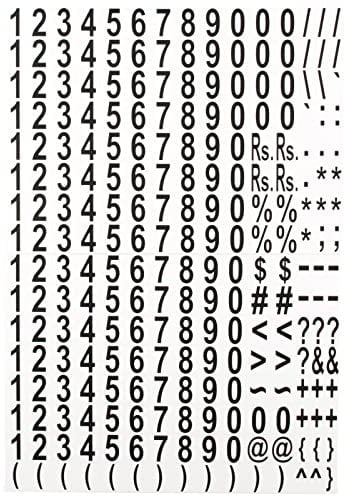 magnets4you Magnetzahlen Set - 240 Zeichen große magnetische Zahlen, inkl. Sonderzeichen | für Schule, Whiteboard, Magnettafel