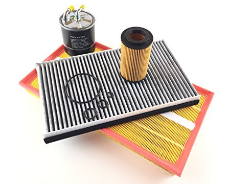 Filter Set Ölfilter Luftfilter Aktivkohlefilter Kraftstofffilter W639 109 CDI / 111 CDI / 115 CDI