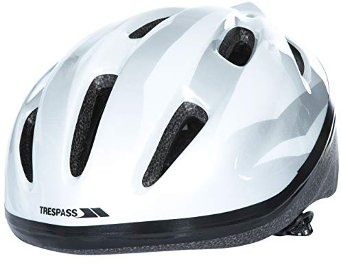 CRANKY - KIDS CYCLE SAFETY HELMET - WHITE 48/52