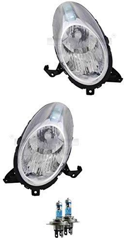 Scheinwerfer Set rechts & links H4 für Micra III K12 inkl. Osram Lampen