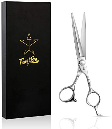 Fengliren Hochwertige professionelle Rasierklinge Haarschneideschere 6,5 Zoll aus fortschrittlicher Edelstahl-Legierung von Hand exklusiv für Senior Friseur Salon Familie