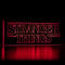 Stranger Things Logo Light - Officially Licensed Netflix Merchandise, Wall Mountable or Free Standing with 2 Light Modes, Battery or USB Powered | Paladone