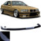 Front Spoiler Lippe FATLIP Schwarz Glanz passend für 3er BMW E36 90-99