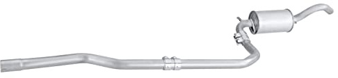 HELLA 8LB 366 020-941 Vorschalldämpfer - Easy2Fit Kit - vorne - dreiteilig | Kompatibel mit: FORD FIESTA III