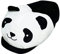 Schwarze Plateau Schuhe Damen Cartoon Panda Design Neuheit Hausschuhe für Frauen und Männer warme Baumwolle weicher Hausschuhe für den Langlaufski Set Damen Klassisch Mit Bindung Und Schuhe