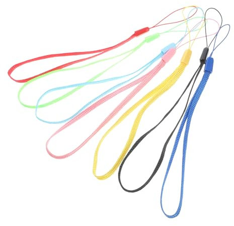 Hemobllo Unterwasserkamera Schlüsselanhänger Mit Namen Handy-Handschlaufe: 50 Handschlaufe Nylon-Handschlaufe Für Handy USB-Sticks Schlüsselanhänger (Zufällige) Handy Kette Handy Kette Handy Kette