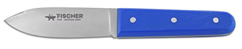 Fischer - Couteau à Coquilles St Jacques Lame Large Inox 11cm - Fabriqué en France