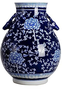 JCAKES Vasen Vase aus Keramik, klassisch, kreativ, hochwertig, for trockene Blumen, Dekoration, Kunst, Zuhause, Haushalt, Wohnzimmer, Büro, Desktop Deko