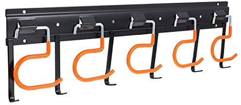 BOHHO Plastic Hangers Wall Mount Garage Hooks Heavy Duty Garage Organizer Hook Garage Organization Rack Storage Hanger Hook Hanging Garage Organizer Tool Storage Rack Random Color Pegboard Hooks