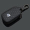 BRALEM Auto SchlüSselmäPpchen Für Volvo S90 S60 XC60 XC40 XC90 V90 V40 V60, Leder Tragbares SchlüSseletui SchlüSseltasche Tasche ReißVerschluss SchlüSselanhäNger,A