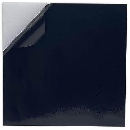 WALPLUS 50pcs Black Tile Stickers for Kitchen 15x15cm(6) Stick on Tiles Self Adhesive Wall Tiles Removable Kitchen Tile Stickers DIY Self Adhesive Kitchen Tiles Stairs Bathroom Upgrade