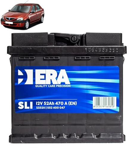 Batteria 50Ah per Dacia Logan I 1.4 1.6 benzina 2004+
