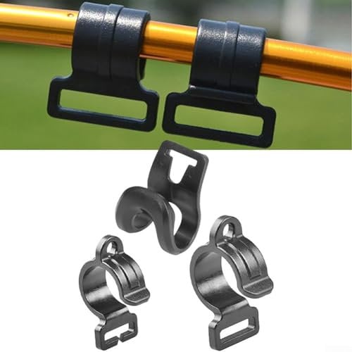 10/30pcs Tent Clip, Plastic Tent Suspension Hooks Awning Pole Inner Hanger Clips Tent Hooks Accessories for Outer & Inner Tent, Camping Accessories (C款2)