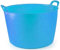75 Litre Extra Large Flexi Tub Versatile Multi Purpose Flexible Rubber Storage Container Bucket (Blue)