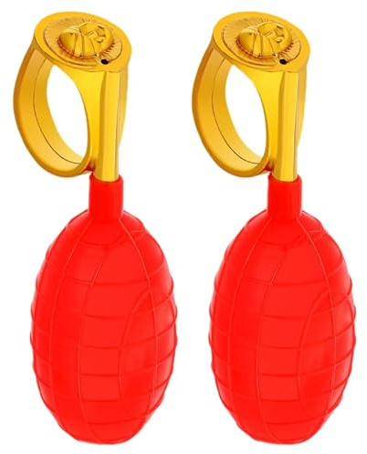 Alipis 2Er Set Wasserspritzring Verstellbar Spielzeug Für Aprilscherz Party Spaß Streichspielzeug Für Erwachsene Und Kinder