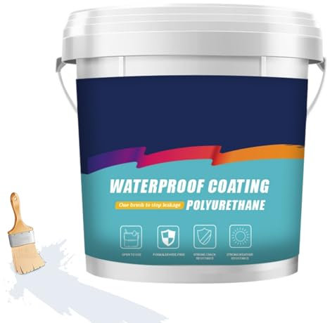 Scellant de sol de salle de bain imperméable - scellant pour les fuites, agent de solution de fuite lourde | 35 oz invisible adhésif de carrelage de sol transparent, colle de